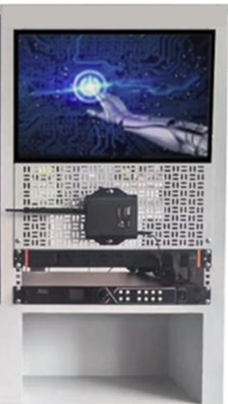LED显示屏故障检测与维修实训台(图2) 实训台仪器摆放位置